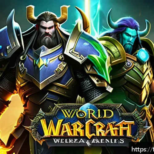 Home 32 워크래프트3 커스텀 게임 추천 - A vibrant, detailed scene of a modernized Warcraft 3 Defense of the Ancients (DotA) battle arena, sh...