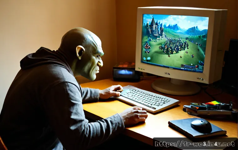 Home 17 워크래프트3 블리자드 히스토리 - Photorealistic early-2000s video game development studio in Lyon, France, a focused game designer at...