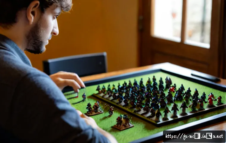워크래프트3 빠른 배치 활용법 - Photorealistic French gamer at a tidy home office in Lyon, viewed over the shoulder, confidently usi...